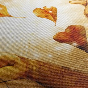 Tablou - pictura mâinilor pline de dragoste (90x60 cm)
