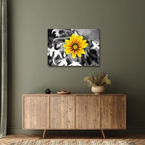 Tablou cu floare galbenă (70x50 cm)