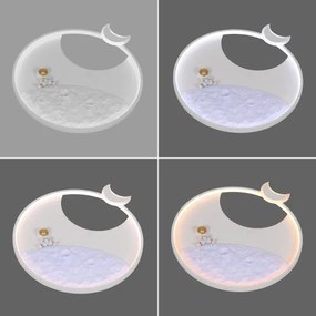 Brilagi - Plafonieră LED dimabilă ASTRO LED/20W/230V 3000-6000K astronaut+telecomandă