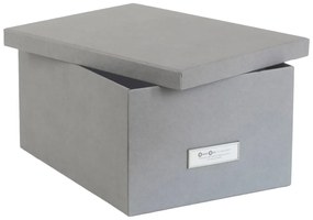 Set 3 cutii de depozitare Bigso Storage Box of Sweden Inge, gri