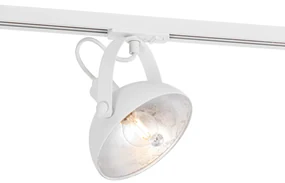 Spotlight industrial alb cu interior argintiu - Magnax