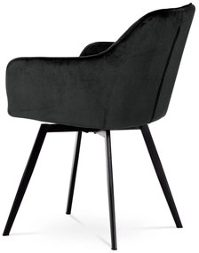 Scaun sufragerie Danarra-425-BK4 (negru). 1120437