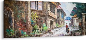 Tablou - Satul filipinez, Asia (120x50 cm)