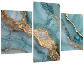 Tablou - Marmură turcoaz (90x60 cm)