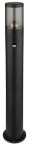 Mini stalp exterior cu senzor 1 bec E27 Xeloo 32016BSS Globo