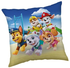 Patrula Cățelușilor Adventure Awaits pernă decorativă 40x40 cm