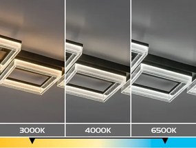 Rabalux 71516 - plafonieră LED dimerizabilă ILARIS 30W/230V 3000-6500K + telecomandă