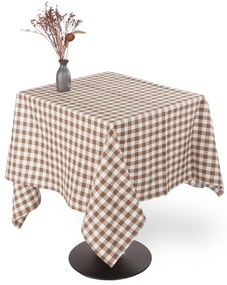 Față de masă din bumbac 150x150 cm Gingham – Tiseco Home Studio