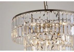 Searchlight 1375-5AB - Candelabru suspendat pe lanț EMPIRE 5xE14/60W/230V