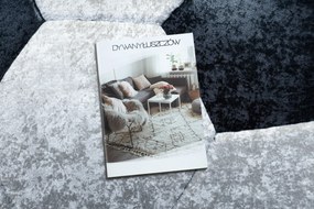 BAMBINO 2139 cerc covor lavabil - Fotbal pentru copii anti-alunecare - negru / alb - SECUNDAR-COTATI PRODUSUL