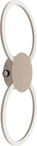 Eglo 902127 - Aplică de perete LED VENTICELLO LED/20W/230V + LED/0,91W bej