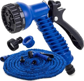 Furtun de gradina extensibil, albastru - 60m