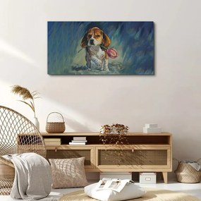 Tablou canvas Floare abstractă de câine de companie