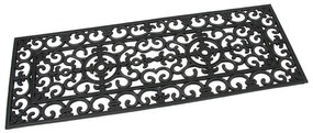 Covoraș de curățat cauciuc Deco 45 x 120 x 1 cm, negru