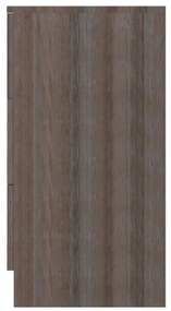 Comoda cu sertare, stejar sonoma gri, 71x35x68 cm, PAL 1, grey sonoma oak