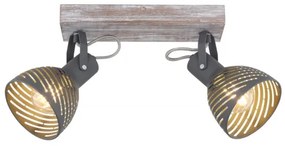 Spot MORI 2xE27/40W/230V Globo 54661-2