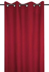 Draperie rosie poliester Nelson Rouge 135x240 cm