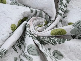 Cuvertura de pat SCANDI NATURE, verde Dimensiune: 220 x 240 cm