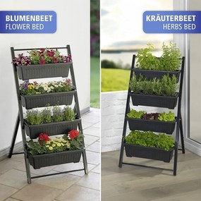 Suport pentru flori din metal (înălțime 108 cm) Vertical – Maximex