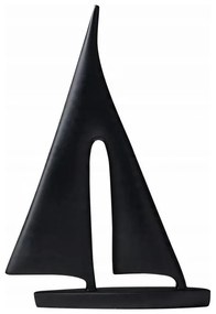 Decorațiune de masă din rășină, 21 cm, negru