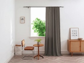 Perdea TAVIO 140x250 cm, gri-maroniu Agatat: Rejansa