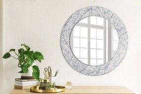 Decor oglinda rotunda Contele de palmier tropical fi 50 cm