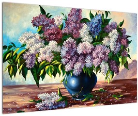 Tablou - Buchet de liliac (90x60 cm)
