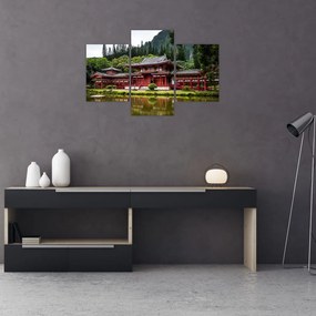 Tablou - mănăstire budhistică (90x60 cm)