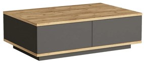 Măsuță de conferință Frem Anthracite și AtlanticPine