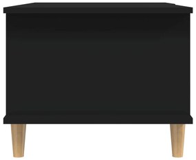 Masuta de cafea, negru, 90x50x40 cm, lemn compozit Negru, 1