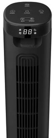 Ventilator coloană Zefir 45 W, negru