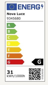 Plafoniera LED dimabila design circular PERTINO D-38cm