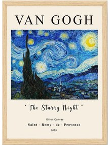 Poster cu ramă 55x75 cm Vincent van Gogh – Wallity