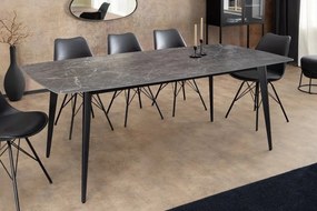 Masa dining design modern Milano antracit 180x90cm