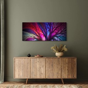Tabloul abstract cu copacul (120x50 cm)