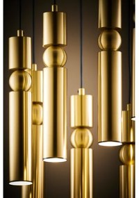 Lustră pe cablu Jupiter 2021 ALAS 7xGU10/10W/230V auriu