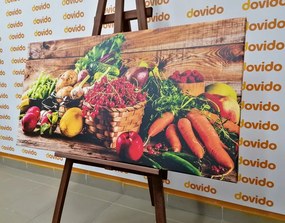Tablou fructe și legume proaspete