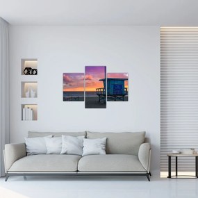 Tablou de pe plaja Santa Monica (90x60 cm)