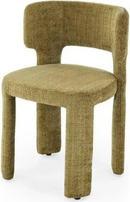 Scaun K600, stofa verde olive, 55x53x80 cm