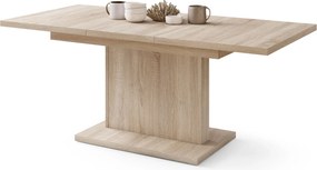 Mazzoni ASTON MINI Stejar Sonoma - MĂSUȚĂ DE CAFEA MODERNĂ EXTENSIBILĂ REGLABILĂ PE ÎNĂLȚIME MASĂ TRANSFORMABILĂ