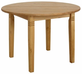 Masa rotunda fixa natur Danuta 90/75 cm