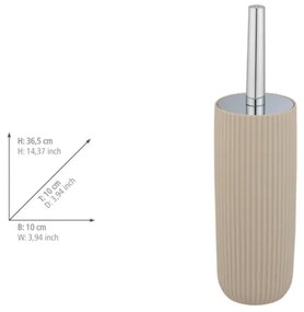 WENKO 25185100 - Perie WC AGROPOLI 10x36,5 cm, bej