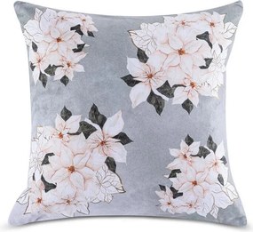 decoDoma Set 3 feţe pernuţe POINSETTIA, 45 x 45 cm