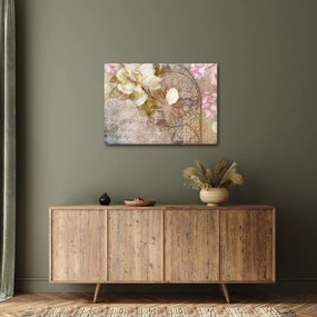 Tablou - Ornament de flori (70x50 cm)