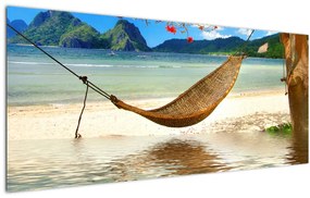 Tablou - Relax la plajă (120x50 cm)