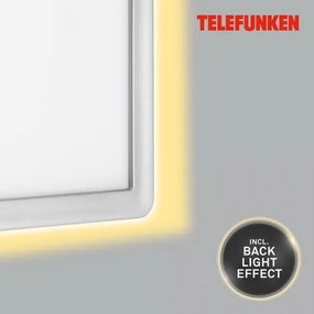Aplică LED de exterior Telefunken 313604TF LED/16W/230V IP44 argintiu