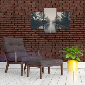 Tablou - Drum în ploaie (90x60 cm)