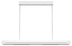Lustra LED suspendata stil minimalist modern Motion alb