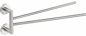 SAPHO XS405 X-Steel suport rotativ pentru prosoapedublu 42 cm, inox