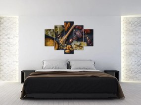 Tablou cu cu fructe uscate (150x105 cm)